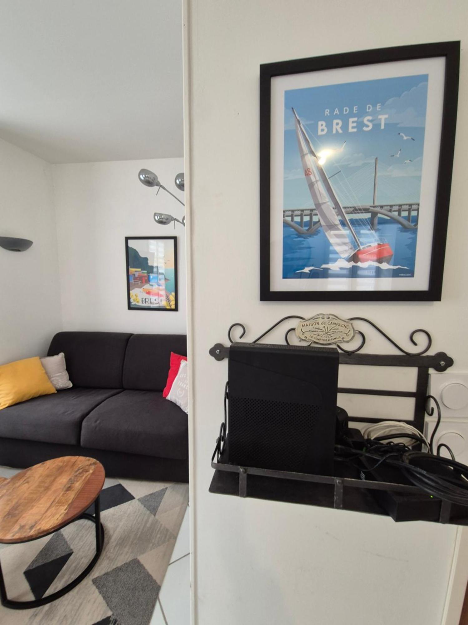 Ferienwohnung Urban Chic 44 M2 Brest Exterior foto