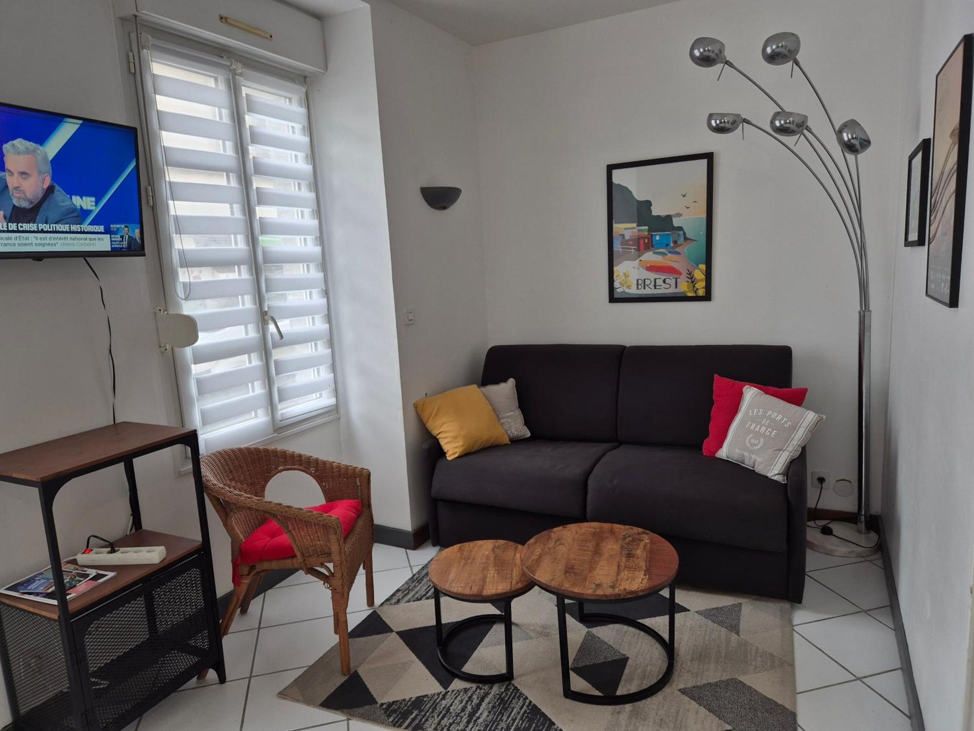 Ferienwohnung Urban Chic 44 M2 Brest Exterior foto