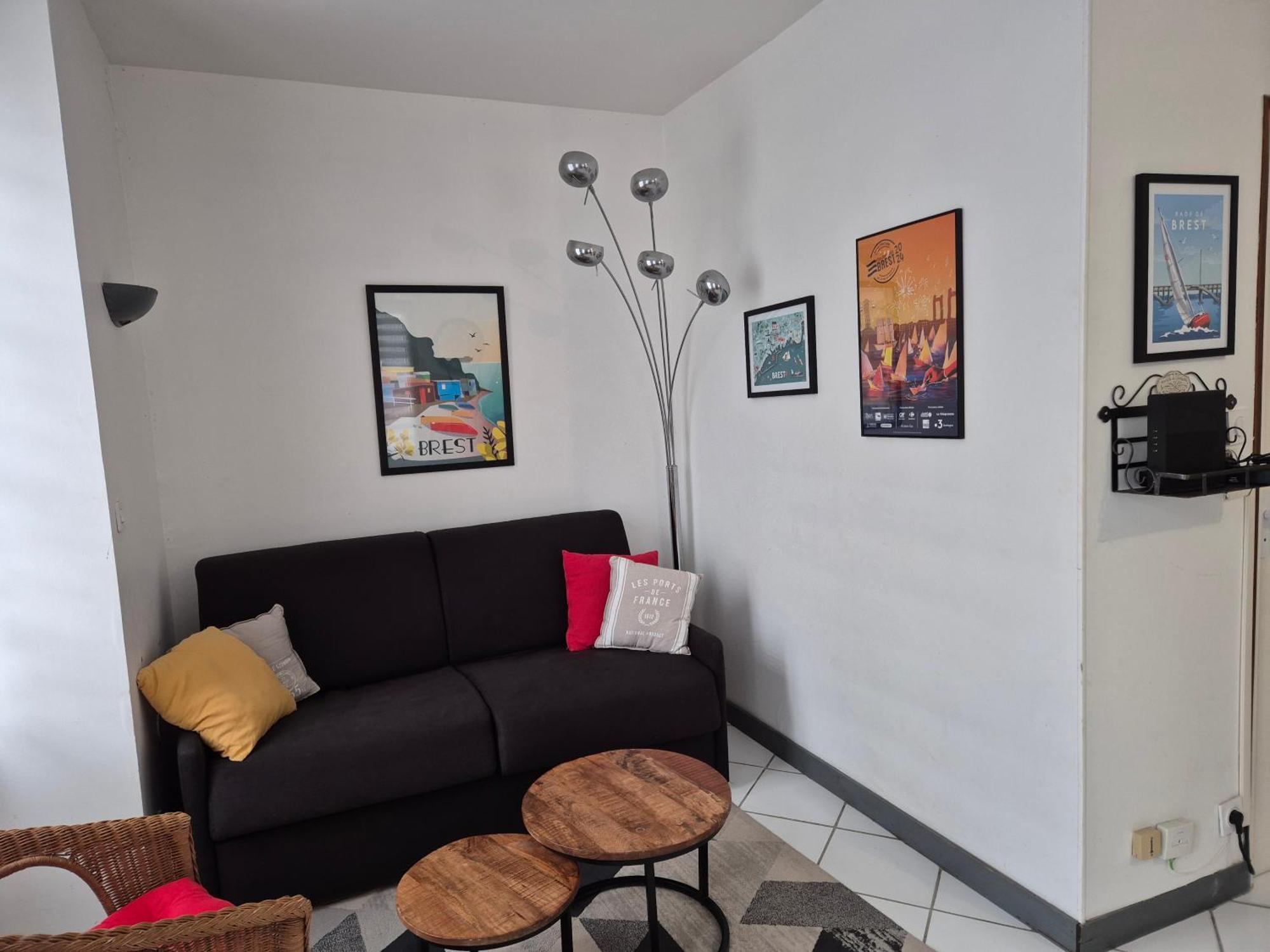 Ferienwohnung Urban Chic 44 M2 Brest Exterior foto